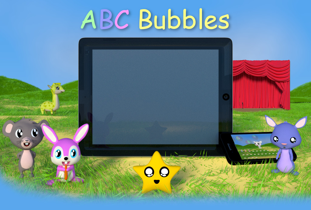 ABC Bubbles background image